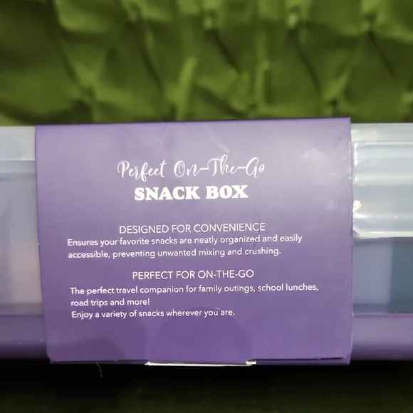 CWC EEK Purple Snackle Box/Storage Container - Picture 3 of 3